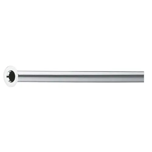 Chromfarbenes Kupferrohr, 10x500 mm, mit zwei Bördeln 1/2''-3. KLUDI-Ersatzteil 1620305.